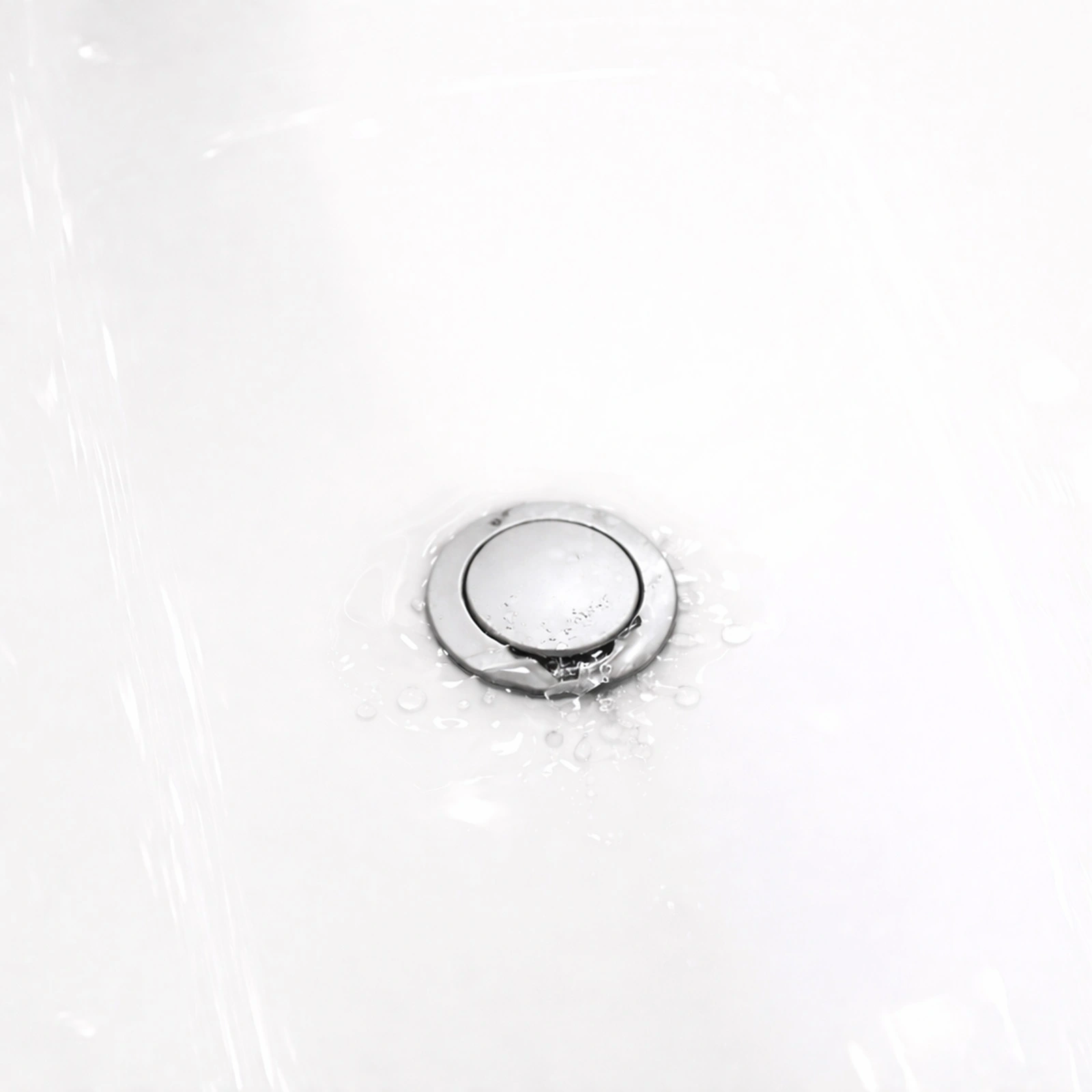 Vidage de Baignoire Ø50 mm Finition Chrome avec Trop-plein