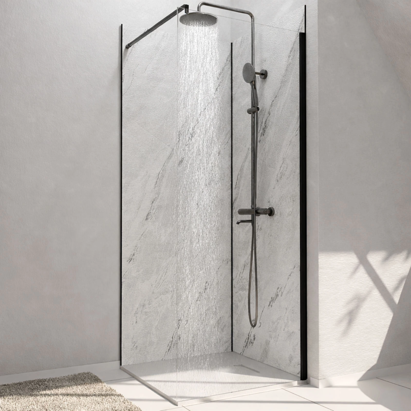 Panneau Mural Pierre Finition Artic Storm 80 x 210 cm - STONE'IT