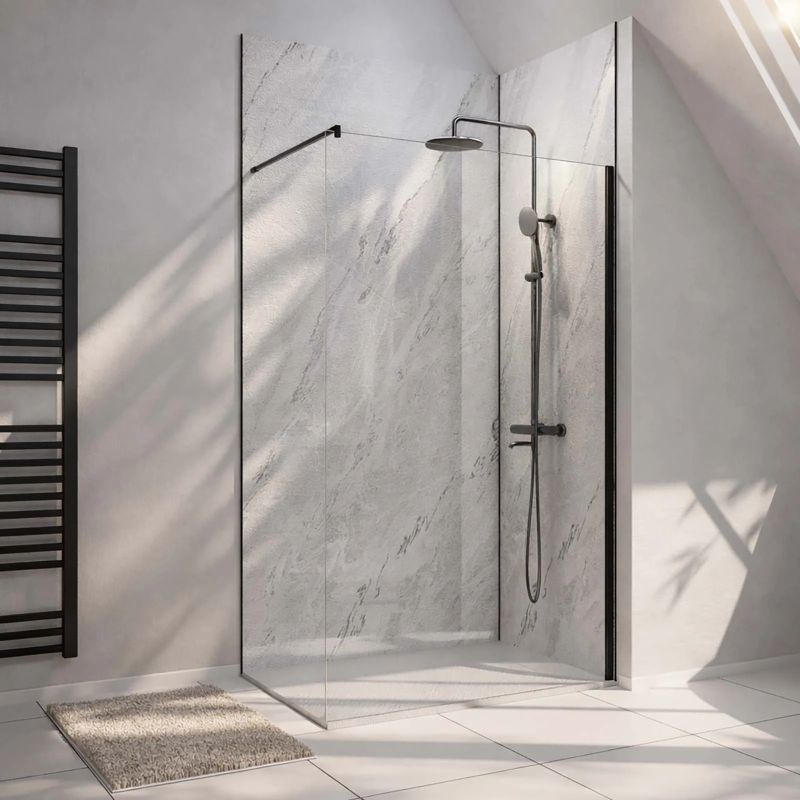 Panneau Mural Pierre Finition Artic Storm 120 x 250 cm - STONE'IT