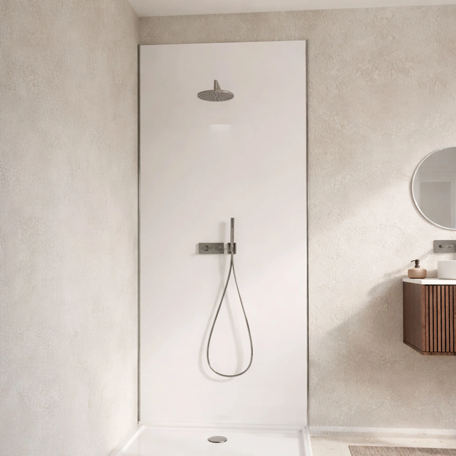 Panneau mural aluminium Blanc 100 x 250 cm - WALL'IT