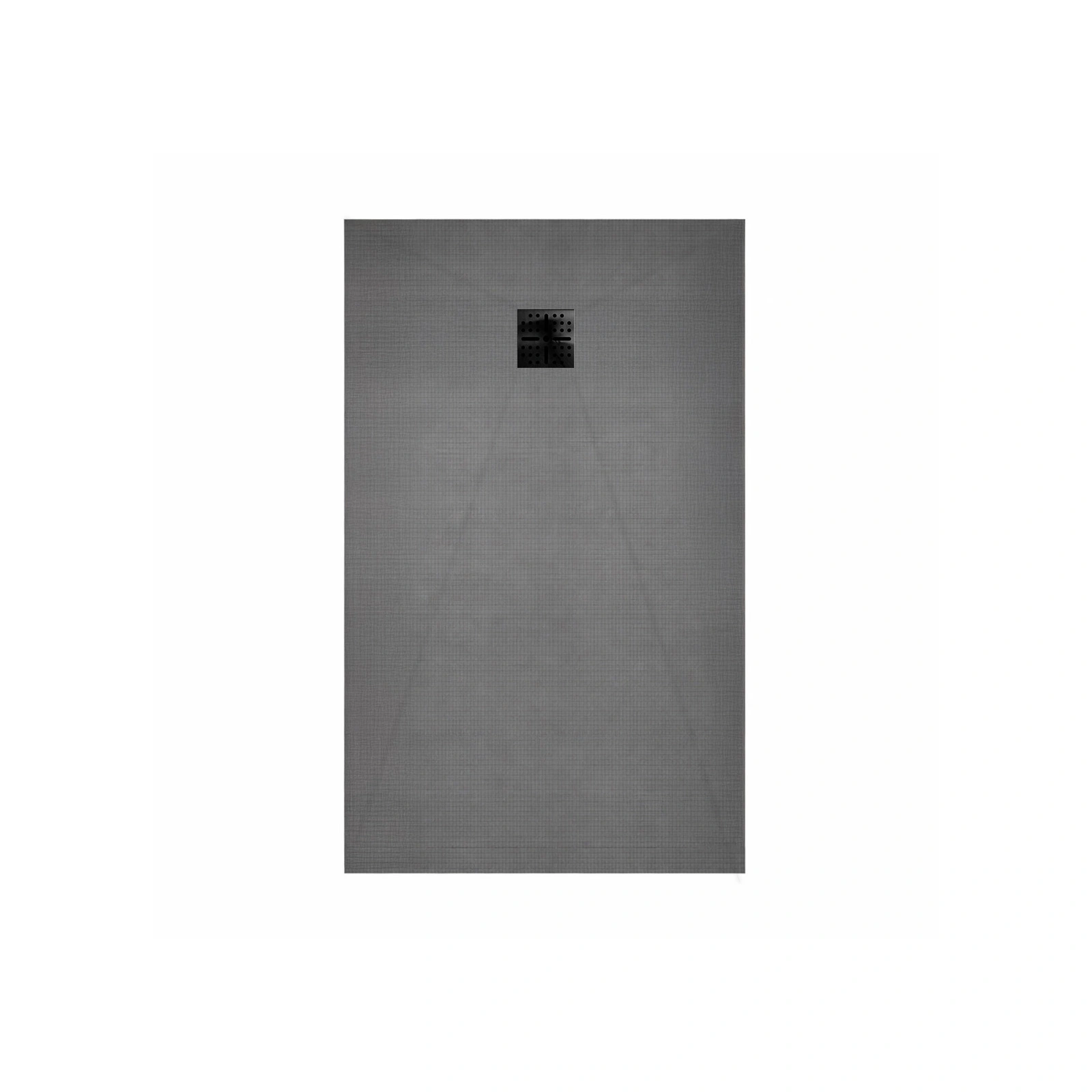 LOT de 10 Receveurs de Douche à Carreler 160x90 cm avec Bondes à Sortie Horizontale - Grille Inox