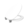 Abattant pour WC BLANC MAT - en MDF et charnières en métal - WHITE MAT