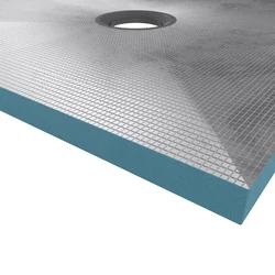 Bac receveur de douche a carreler 140x90 cm recoupable sur mesure pour douche a l'italienne