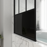 BLACK INDUS PARE BAIGNOIRE 140x80