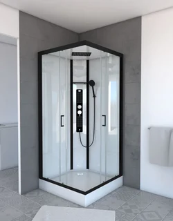 Cabine de douche carrée 90X90X215cm - FACTORY SQUARE 90