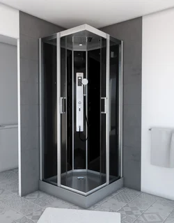 Cabine de douche carrée 90x90x215cm - PRIMUS SQUARE 90