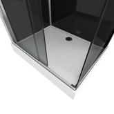 Cabine de douche rectangle 110X80X215cm - RAVEN