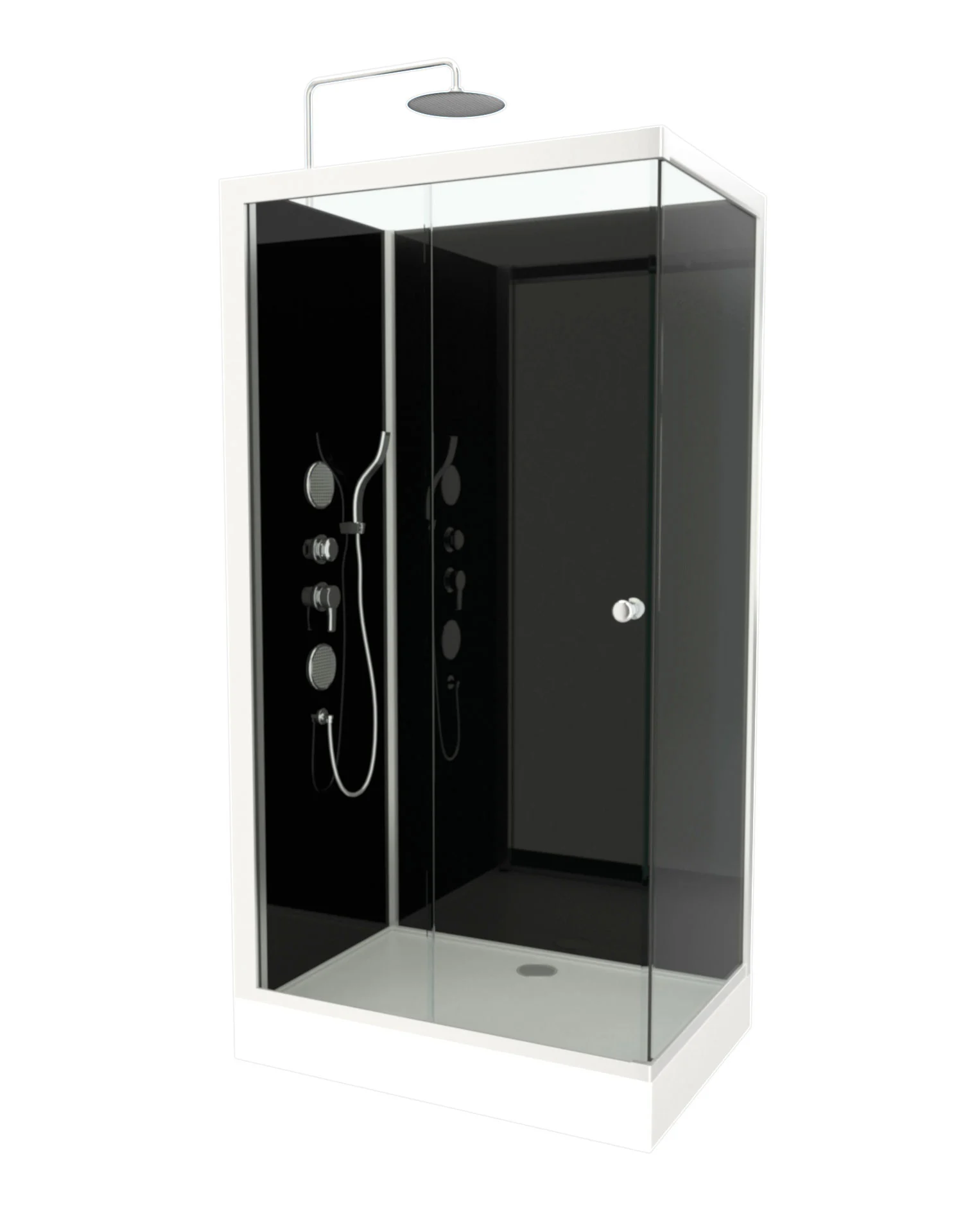 Cabine de douche rectangle 110x80x230cm - SHADOW CORNER