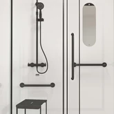 Cabine de douche Sécurisée et Accessible à Tous 160x85x220cm - Mitigeur Thermostatique