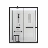 Cabine de douche Sécurisée et Accessible à Tous 160x85x220cm - Mitigeur Thermostatique