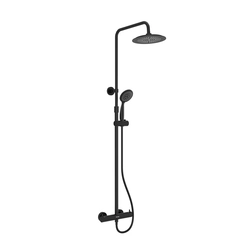 Colonne de douche thermostatique 133x28x52 MOLLY BLACK