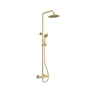 Colonne de douche Thermostatique finition Or Brossé - 133x26x52 cm - MOLLY GOLD