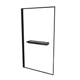 DARK EDGE SHELF BATHSCREEN 130X75 / DARK EDGE SHELF PARE BAIGNOIRE 130X75