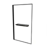 DARK EDGE SHELF BATHSCREEN 140X80 / DARK EDGE SHELF PARE BAIGNOIRE 140X80