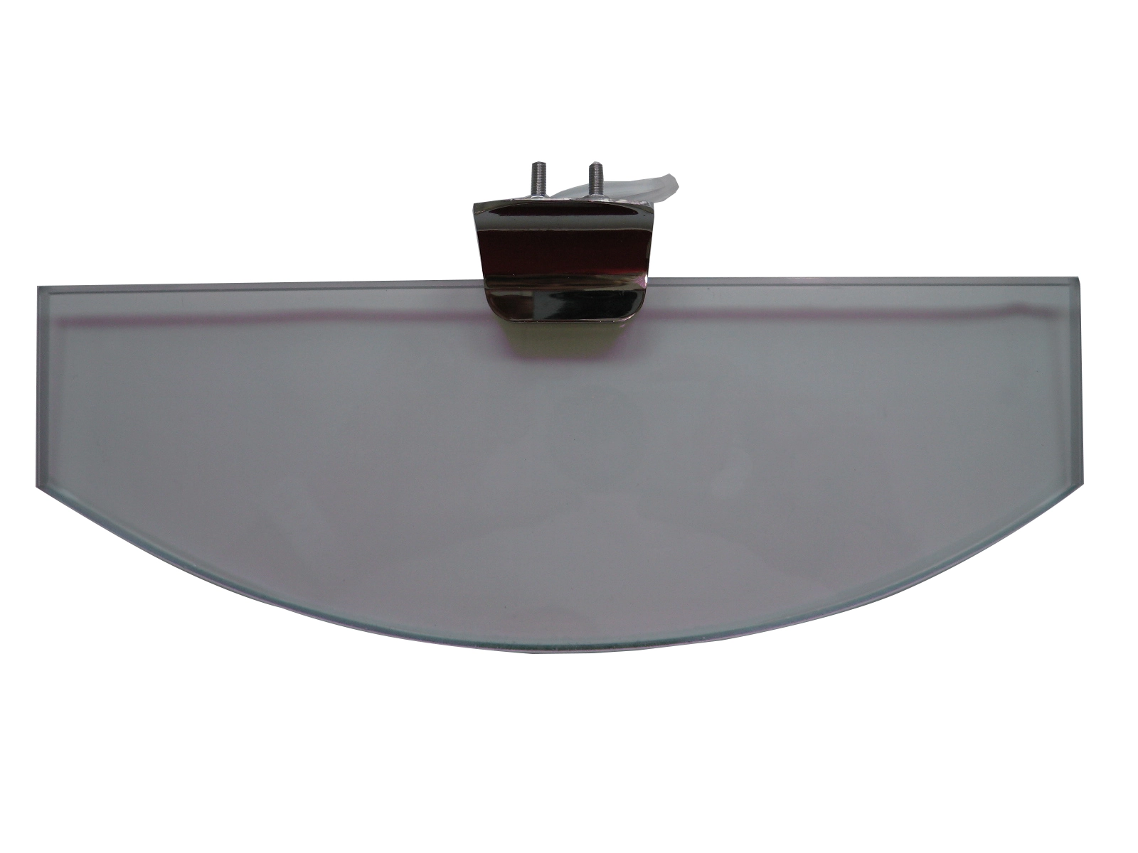Etagère de douche en verre et inox Etagère de douche en verre et inox