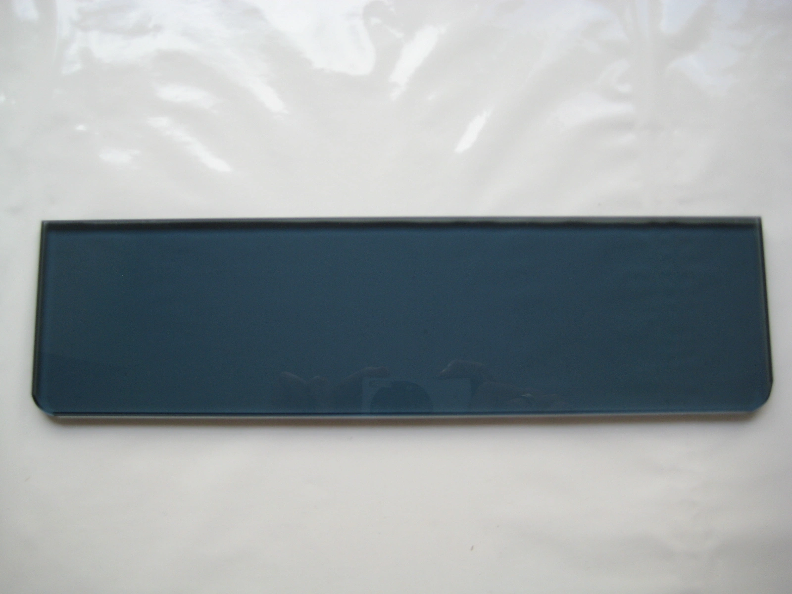 Etagère de douche en verre fumé Etagère de douche en verre fumé
