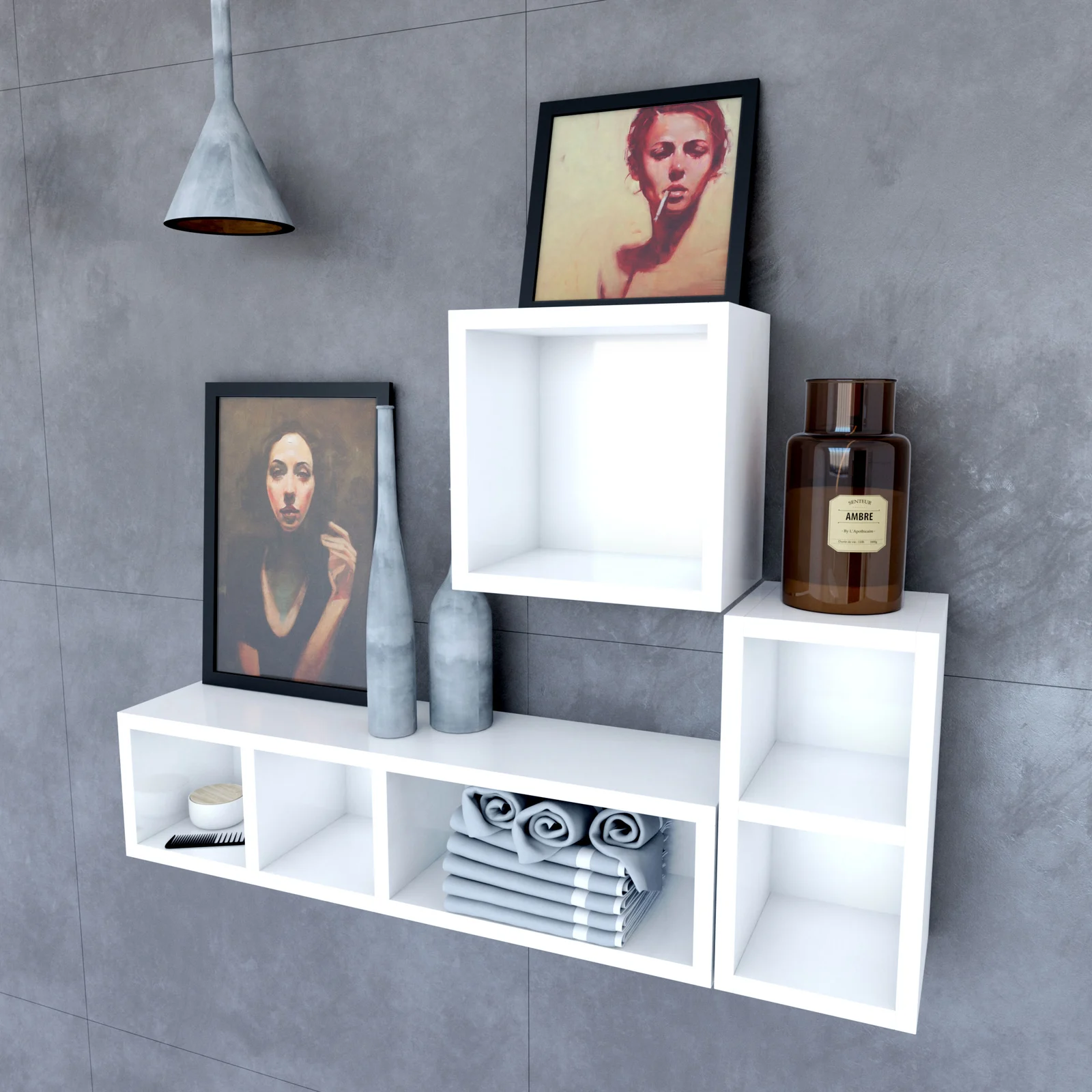 Etagere murale Cube