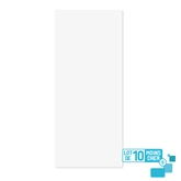 LOT de 10 Panneaux Muraux pour salle de bains en Aluminium Blanc - 90x210cm - WALL'IT