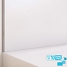 LOT de 10 Panneaux Muraux pour salle de bains en Aluminium Blanc - 120x210cm - WALL'IT