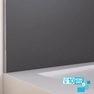 LOT de 10 Panneaux Muraux pour salle de bains en Aluminium Gris - 120x210cm - WALL'IT