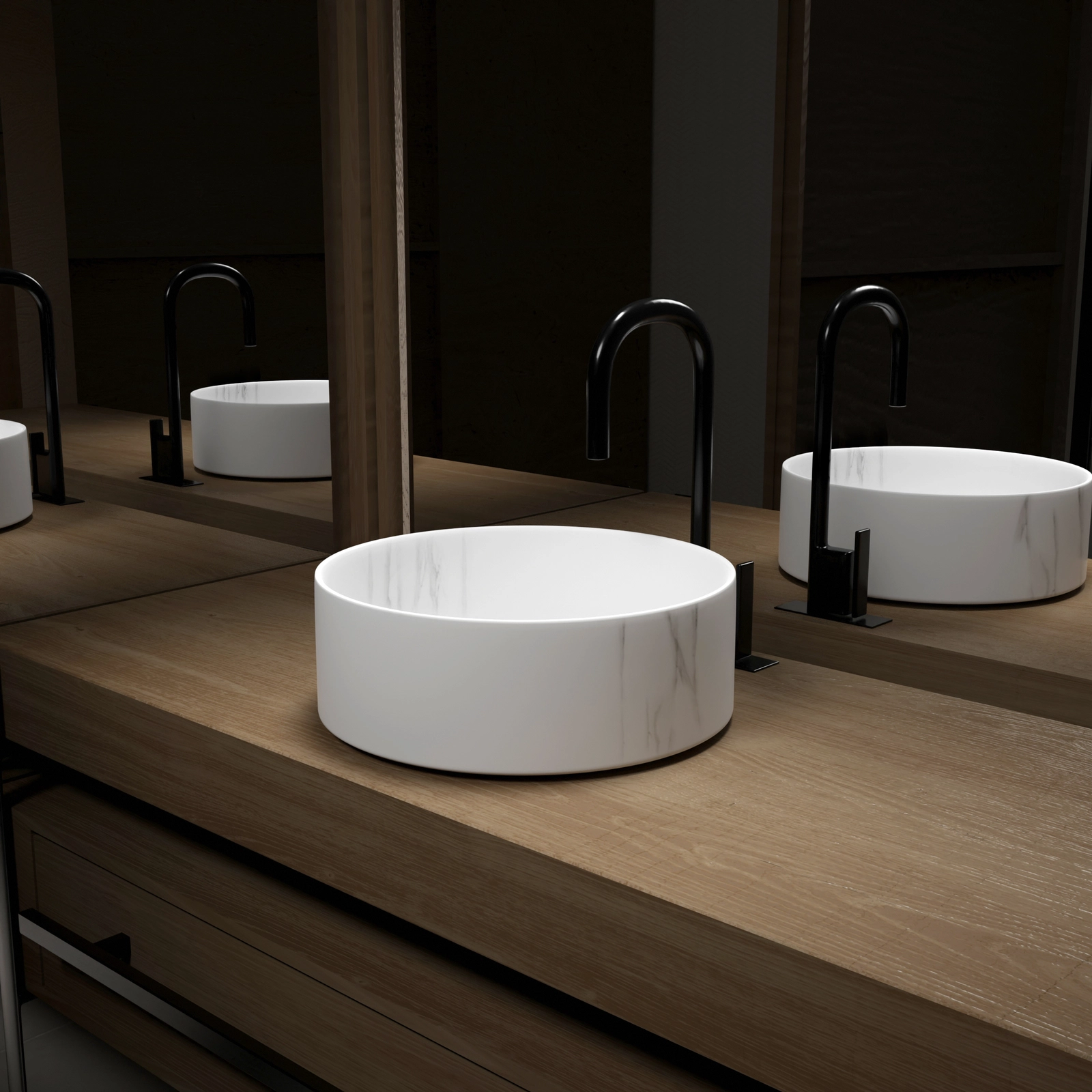 MARBRA CERAMIC WASHBASIN ROUND / MARBRA VASQUE CERAMIQUE ROND MARBRA CERAMIC WASHBASIN ROUND / MARBRA VASQUE CERAMIQUE ROND