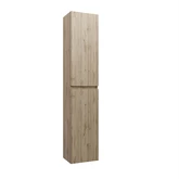 Meuble colonne - 30x150x25cm - Finition chene naturel - SWIFT