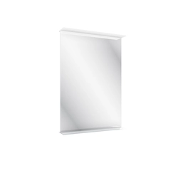 Miroir salle de bain 52x70x5cm avec éclairage LED et étagère