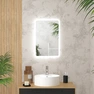 Miroir salle de bain avec eclairage LED - 40x60cm - GO LED