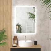 Miroir salle de bain avec eclairage LED - 60x80cm - GO LED