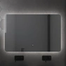Miroir salle de bain LED auto-éclairant ATMOSPHERE 120x80x4cm