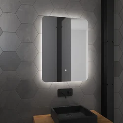 Miroir salle de bain LED auto-éclairant ATMOSPHERE 60x80cm