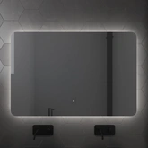 Miroir salle de bain LED auto-éclairant ATMOSPHERE 120x80x4cm