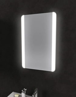 Miroir salle de bain LED auto-éclairant BORDER LINES 70x45