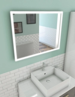 Miroir salle de bain LED auto-éclairant FRAME 60x80cm