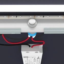 Miroir salle de bain rond avec eclairage LED - Diamètre 70cm - GO LED