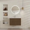 PACK FUJI CAISSON 60 + VASQUE 60 BLANC MAT + MIROIR START LED CIRCLE 60