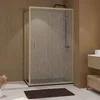 PACK JAPANDI PORTE COULISSANTE 120X200 MOTIF ARRONDI + FACTORY WOOD RETOUR 80x200