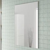 PACK LIFT BLANC POIGNEES GOLD + VASQUE CERAMIQUE 80 + MIROIR 77x55