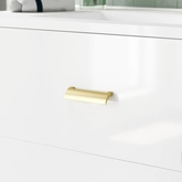 PACK LIFT BLANC POIGNEES GOLD + VASQUE CERAMIQUE 80 + MIROIR 77x55