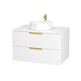 PACK LOFTY GOLD 80 BLANC ET VASQUE RONDE BLANCHE DIAMETRE 36