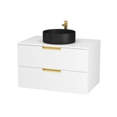 PACK LOFTY GOLD 80 BLANC ET VASQUE RONDE NOIRE DIAMETRE 36