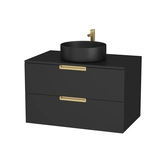 PACK LOFTY GOLD 80 NOIR ET VASQUE RONDE NOIRE DIAMETRE 36