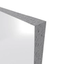 PACK PANNEAUX MURAUX BLANC en aluminium avec profile d'angle et de finition NOIR MAT -  90x120cm