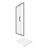 PACK PAROI PORTE DE DOUCHE PIVOTANTE+ RECEVEUR A POSER - 80x80 -CRUSH MOON PIVOTANTE 80x80