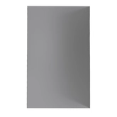 Panneau mural de douche GRIS en aluminium - 120 x 210 cm - WALL'IT GRIS 120