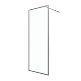 Paroi de Douche 80x200 cm - Cadre et Bras Aluminium Chrome - CHROMED CONTOURING