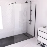 Paroi de Douche 140x200cm - Verre Tremp