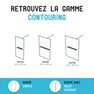 Paroi de Douche Noir Mat 120x200cm - Porte-serviette et étagère - DARK CONTOURING SHELF
