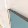 Profilés de finition chrome pour panneau mural - 2 profilés de 10x5x2100 mm – FINISH MURAL CHROME