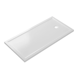 Receveur acrylique blanc 80x160x5,5cm - WHITENESS 160